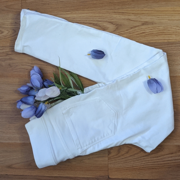 Jean Martha Stewart White Size 2P - Picture 4 of 8